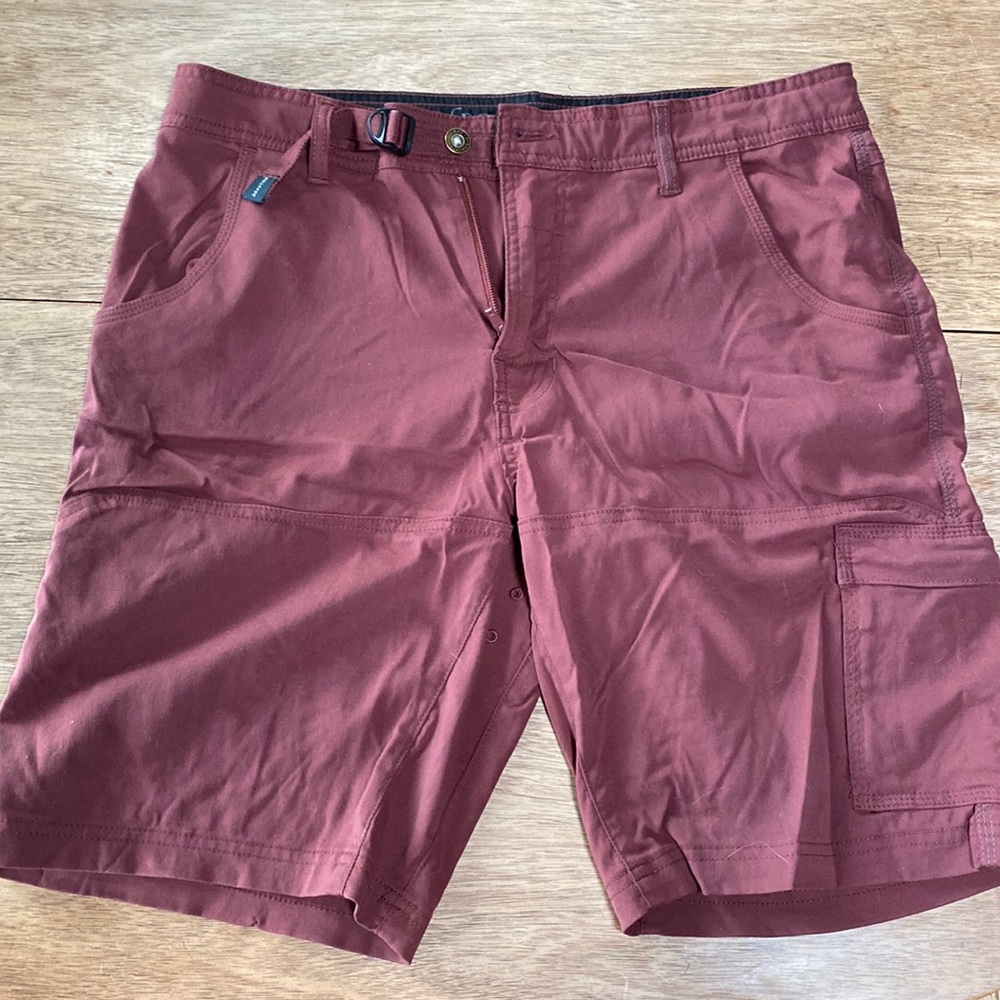 Prana men’s stretch Zion shorts, 34W x 10L
